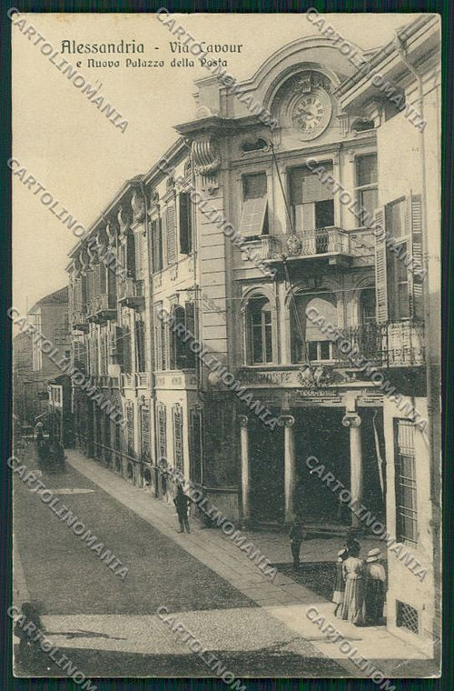Alessandria città cartolina QK0412 – fronte