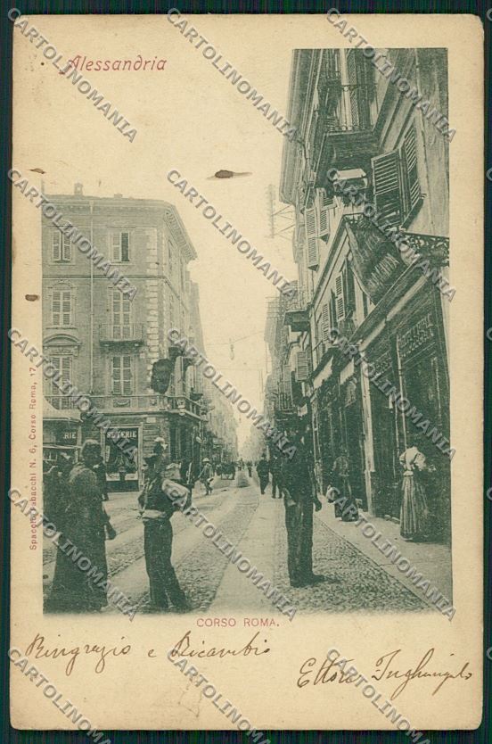 Alessandria città cartolina QK0425 – fronte