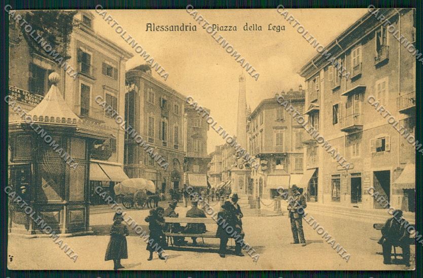 Alessandria città cartolina QK0434 – fronte