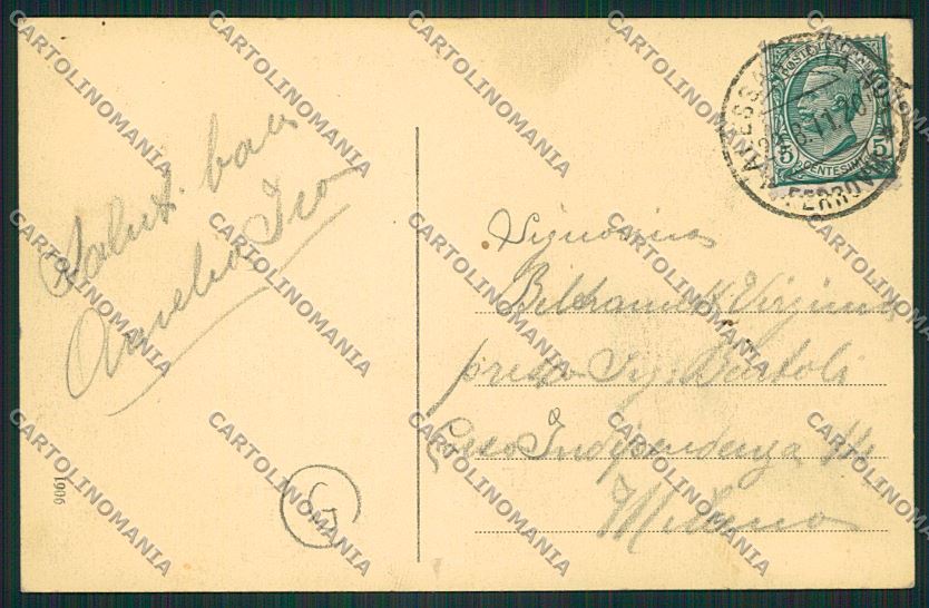 Alessandria città cartolina QK0434 – retro