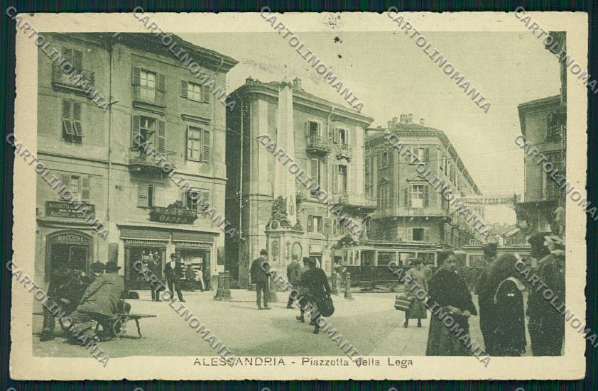 Alessandria città cartolina QK0435 – fronte