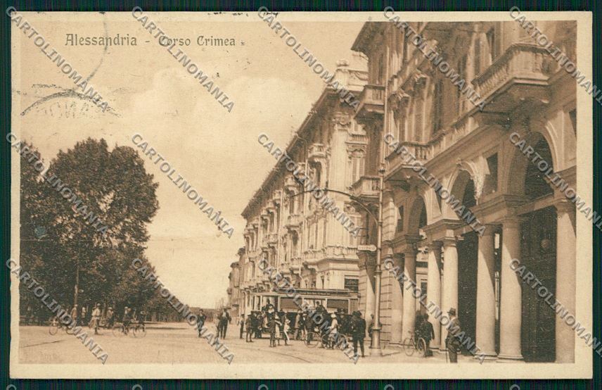 Alessandria città cartolina QK0438 – fronte