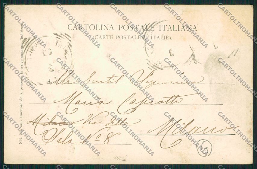 Alessandria città cartolina QK0439 – retro