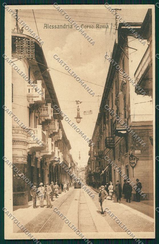 Alessandria città cartolina QK0455 – fronte