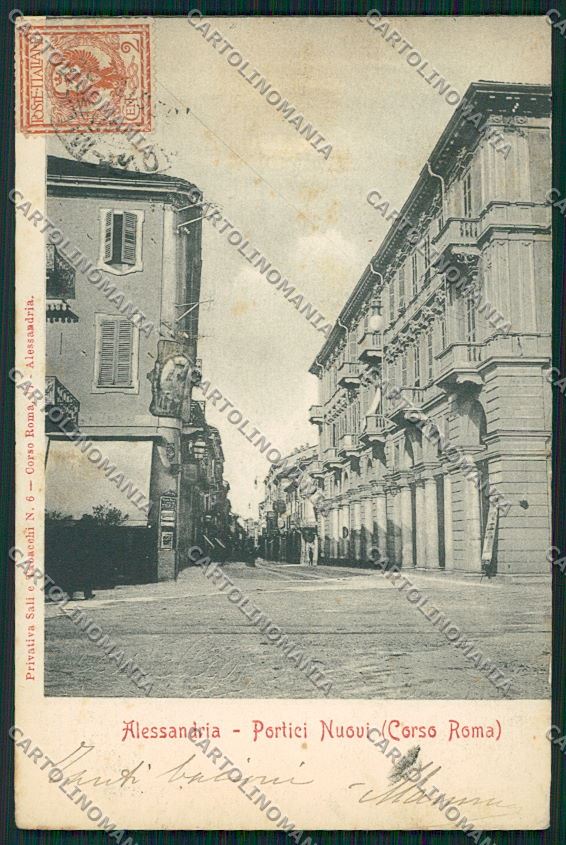 Alessandria città cartolina QK0460 – fronte