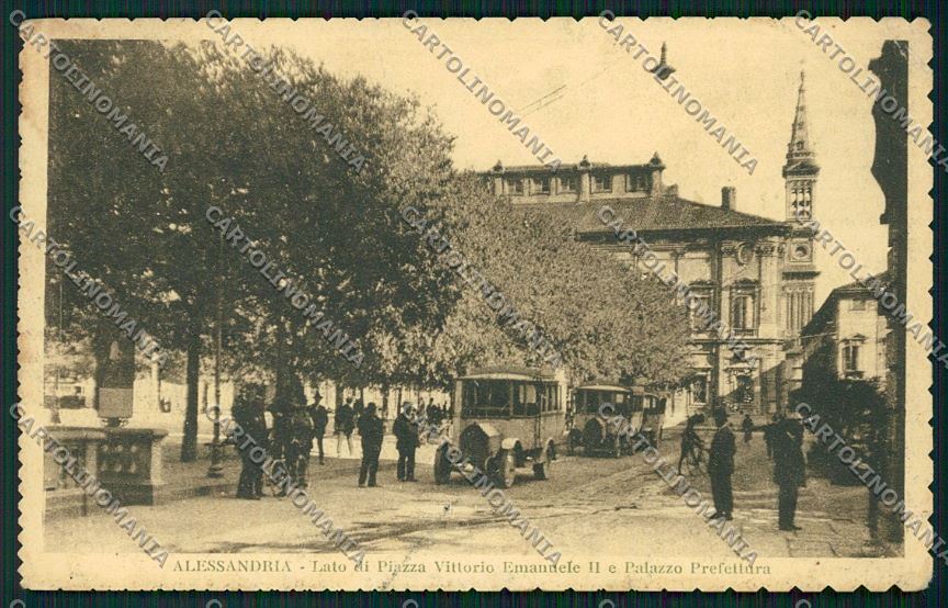 Alessandria città PIEGHINE cartolina QK0471 – fronte