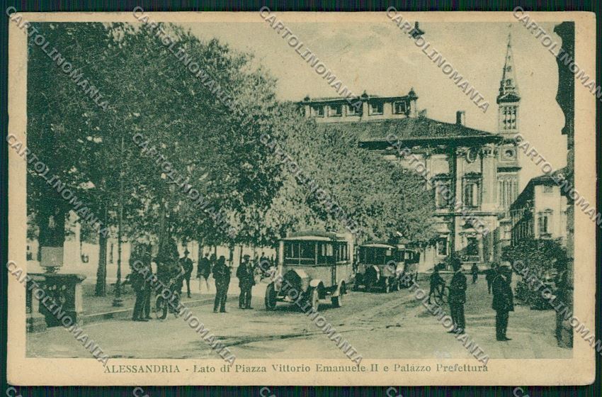 Alessandria città PIEGHINA cartolina QK0482 – fronte