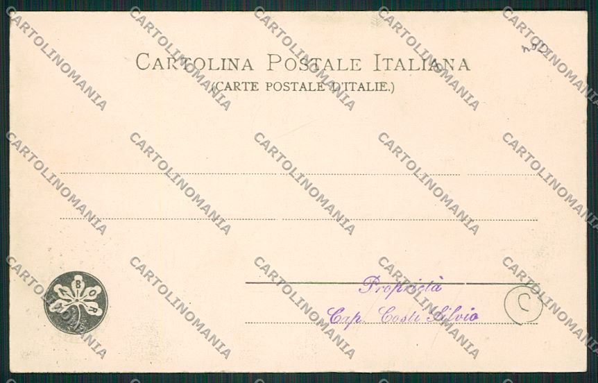 Alessandria Militari Spezia Artiglieria cartolina QK0485 – retro