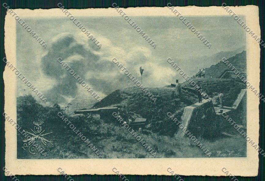 Alessandria Militari Artiglieria cartolina QK0487 – fronte