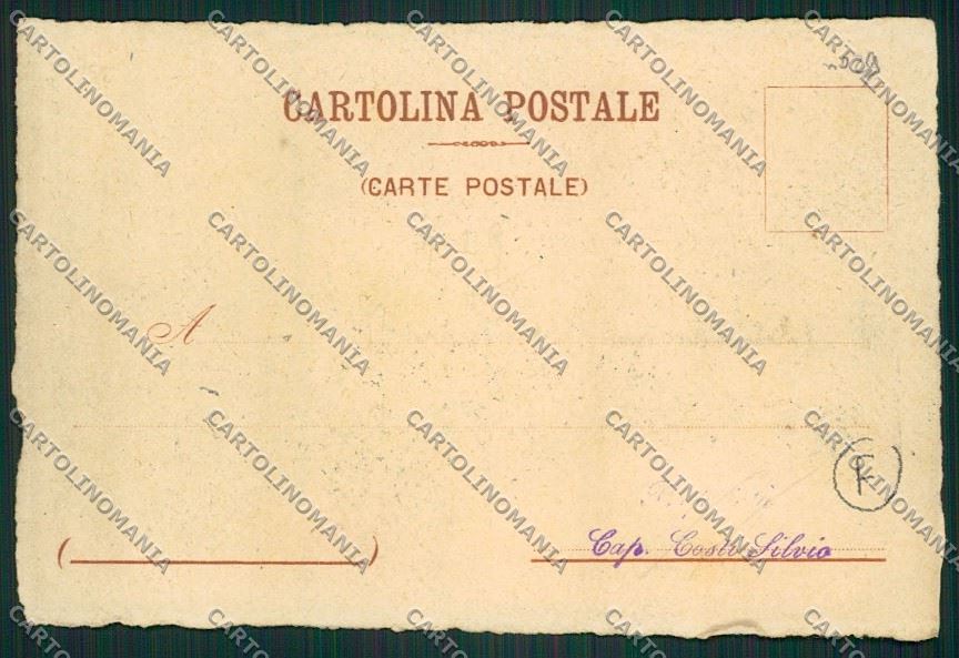 Alessandria Militari Artiglieria cartolina QK0487 – retro