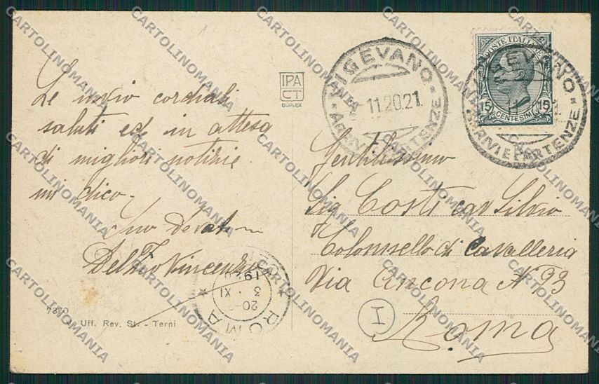 Alessandria Militari Fanteria Saluti da cartolina QK0499 – retro