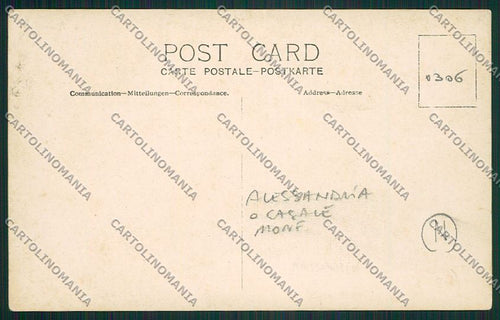 Alessandria ? Militari Foto cartolina QK0504 – retro