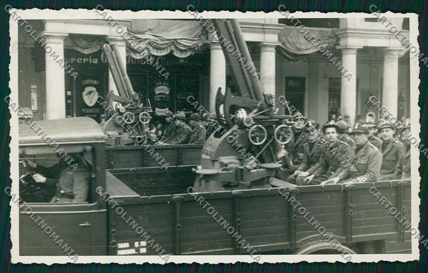 Alessandria Militari Foto cartolina QK0505 – fronte