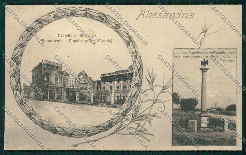 Alessandria Marengo cartolina QK0507 – fronte