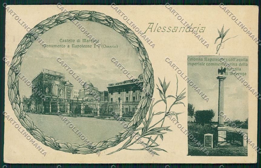 Alessandria Marengo cartolina QK0509 – fronte