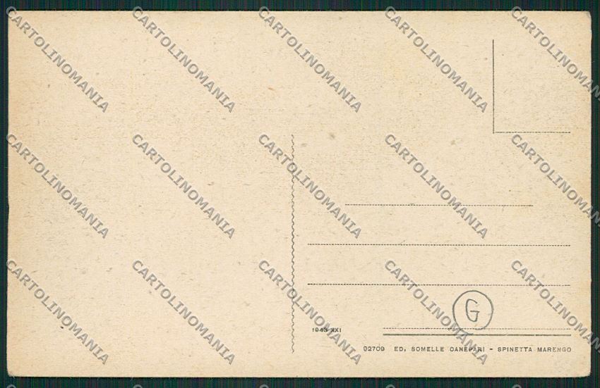 Alessandria Spinetta cartolina QK0511 – retro