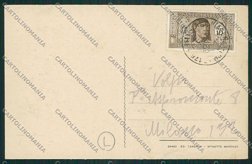 Alessandria Spinetta Saluti da cartolina QK0514 – retro