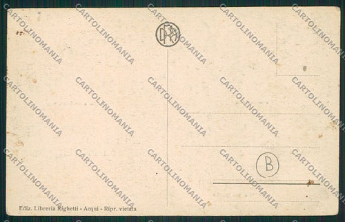 Alessandria Acqui Saluti da cartolina QK0520 – retro