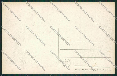 Alessandria Acqui cartolina QK0521 – retro