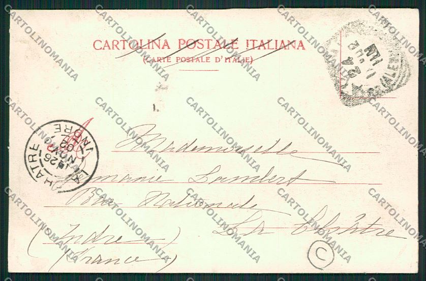 Alessandria Acqui cartolina QK0522 – retro