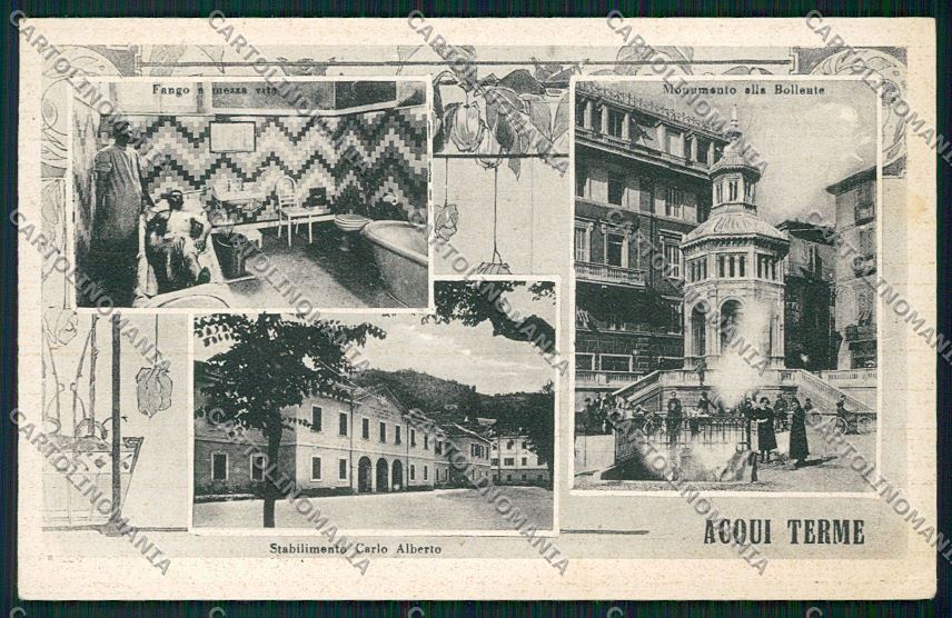 Alessandria Acqui cartolina QK0524 – fronte