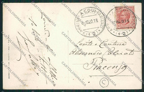 Alessandria Acqui cartolina QK0525 – retro
