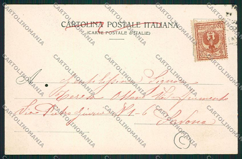 Alessandria Acqui cartolina QK0526 – retro