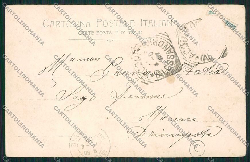 Alessandria Acqui cartolina QK0536 – retro