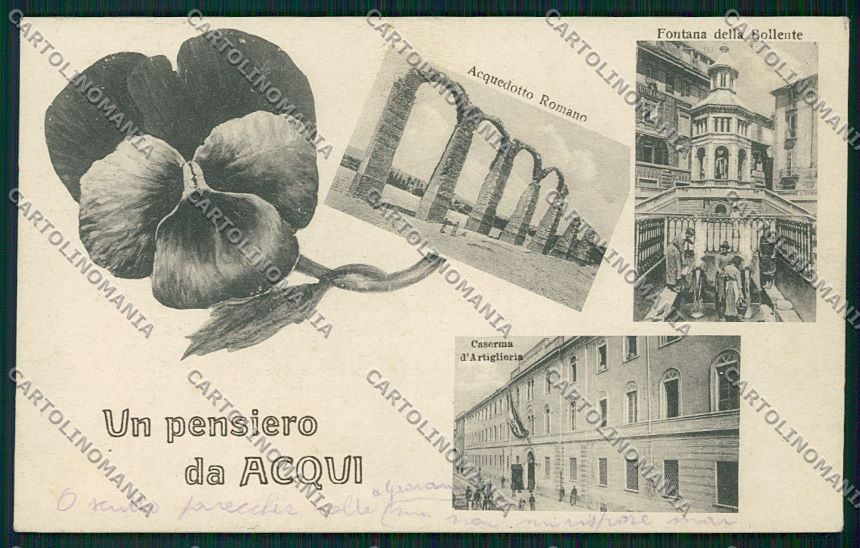Alessandria Acqui cartolina QK0540 – fronte