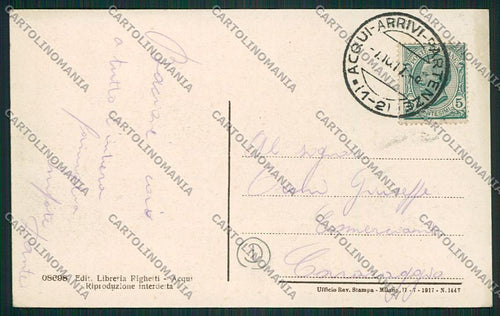 Alessandria Acqui cartolina QK0540 – retro