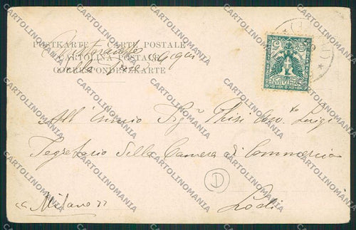 Alessandria Acqui cartolina QK0542 – retro