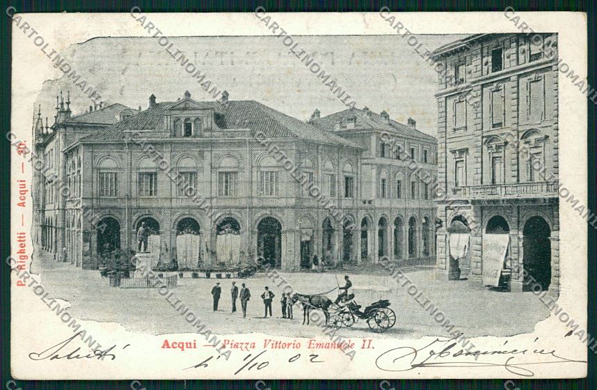 Alessandria Acqui cartolina QK0552 – fronte