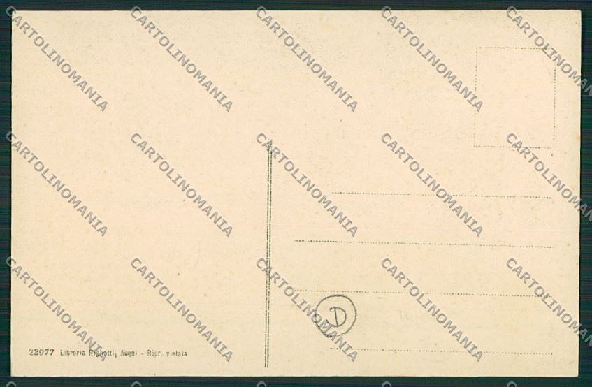 Alessandria Acqui cartolina QK0561 – retro