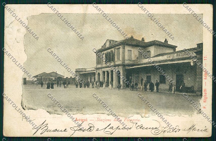 Alessandria Acqui Stazione cartolina QK0564 – fronte