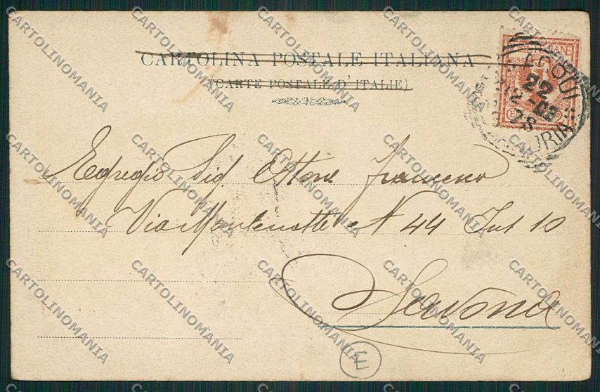 Alessandria Acqui Stazione cartolina QK0564 – retro
