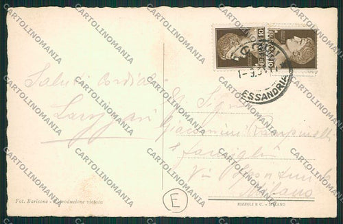 Alessandria Acqui cartolina QK0565 – retro