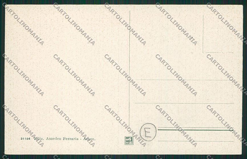 Alessandria Acqui cartolina QK0566 – retro