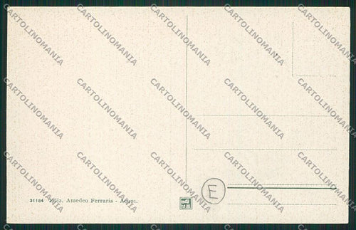 Alessandria Acqui cartolina QK0566 – retro