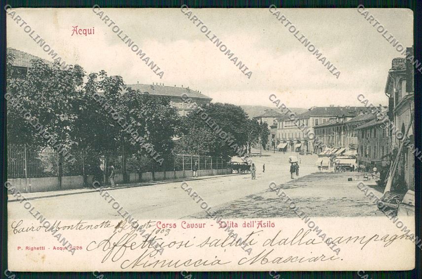 Alessandria Acqui cartolina QK0571 – fronte