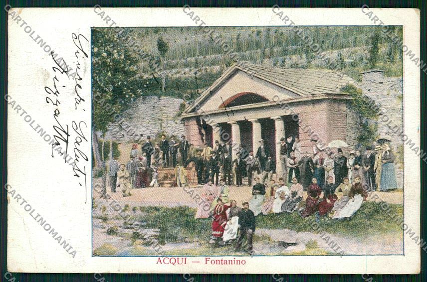 Alessandria Acqui PIEGHINA cartolina QK0573 – fronte