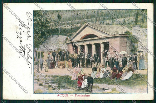Alessandria Acqui PIEGHINA cartolina QK0573 – fronte
