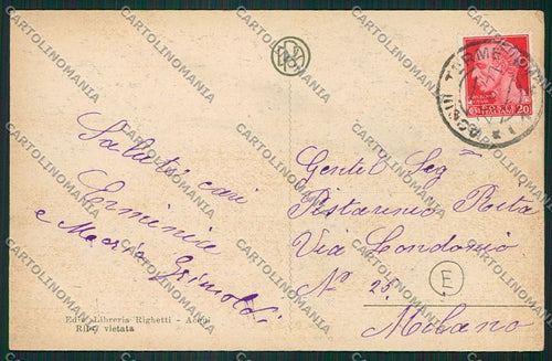Alessandria Acqui cartolina QK0578 – retro