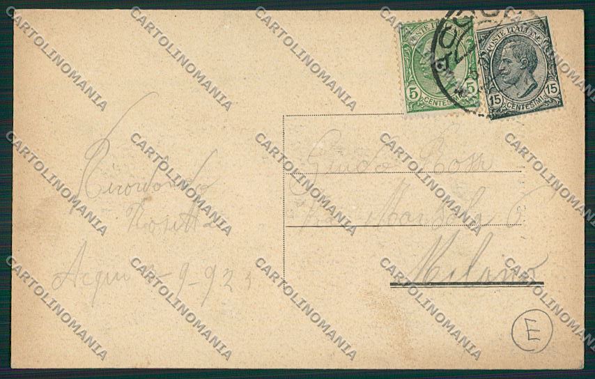 Alessandria Acqui cartolina QK0579 – retro