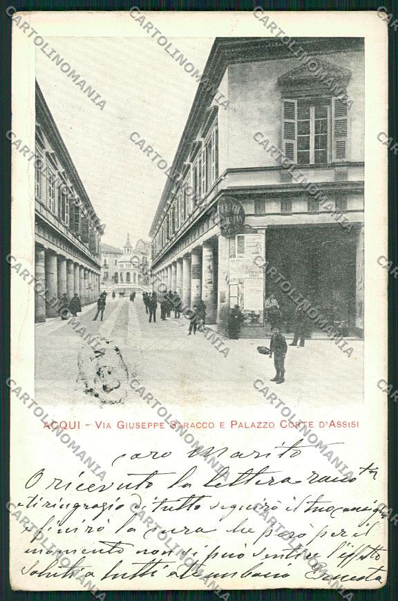 Alessandria Acqui cartolina QK0580 – fronte