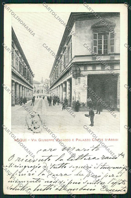 Alessandria Acqui cartolina QK0580 – fronte