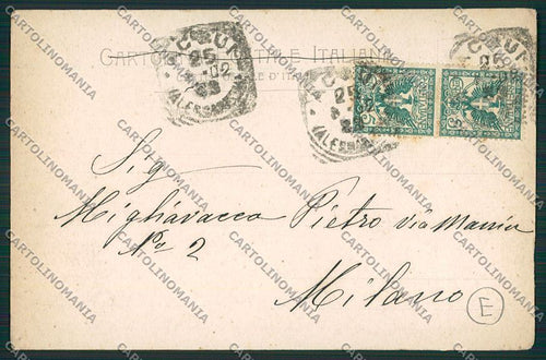 Alessandria Acqui cartolina QK0580 – retro