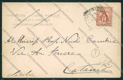 Alessandria Acqui Saluti da Gruss cartolina QK0584 – retro