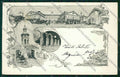Alessandria Acqui Saluti da Gruss PIEGHINA cartolina QK0585 – fronte