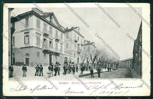 Alessandria Acqui cartolina QK0595 – fronte