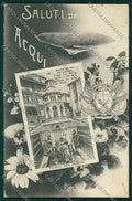 Alessandria Acqui Saluti da cartolina QK0596 – fronte